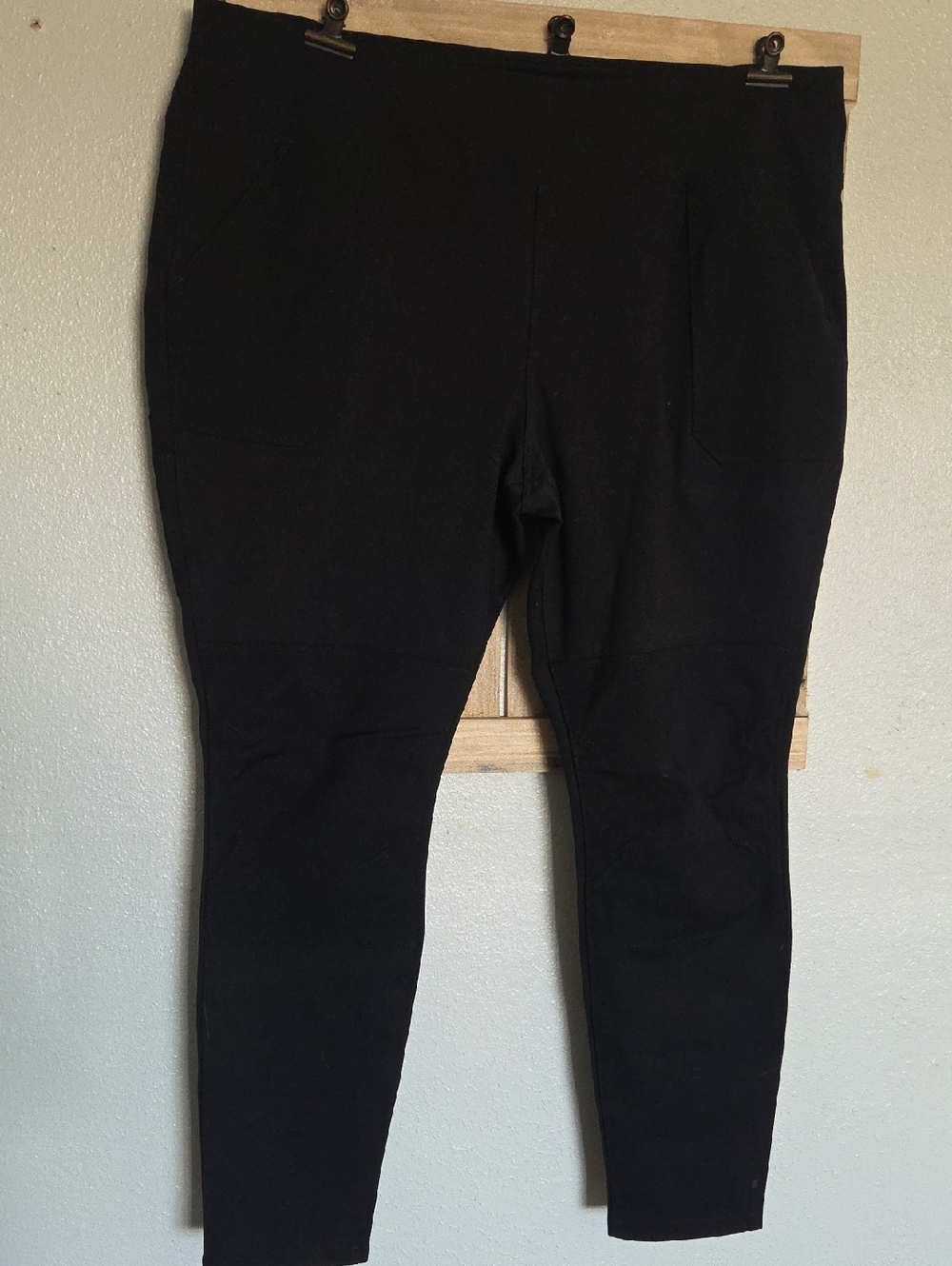 Carhartt Women's Black Fitted Mid Weight Utility Pocket Leggings XXL